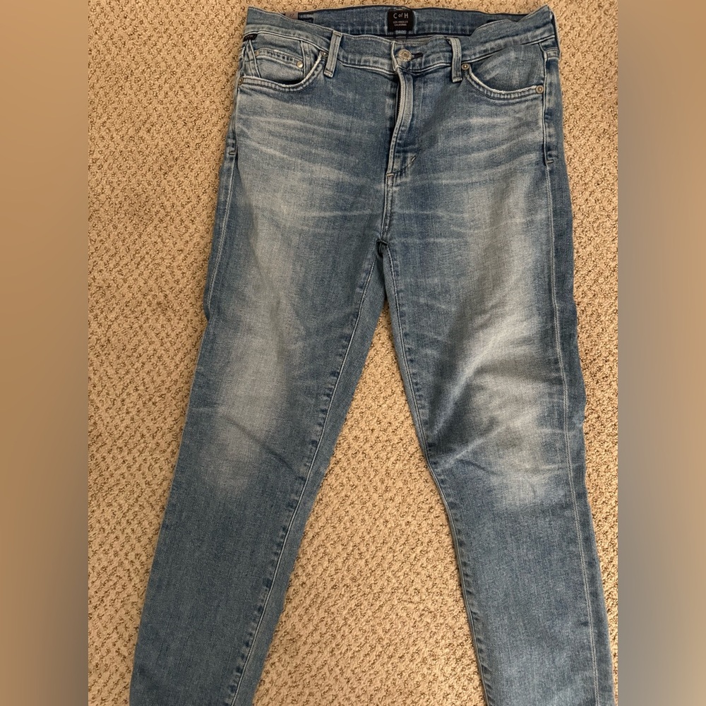 Citizens of Humanity Jeans Rocket Crop High Rise Skinny